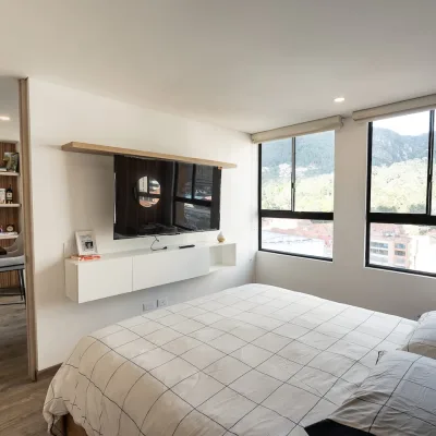 Apartamento amoblado para 3 personas en el edificio Citadinno de Bogotá
