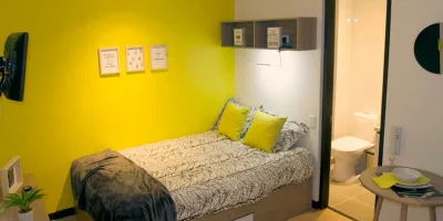 Arriendo apartaestudio amoblado estándar para estudiante en Chapinero Bogotá